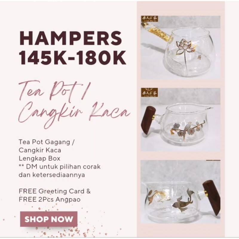 

Hampers Imlek / CNY Hampers Mewah dibawah 200ribu / 200.000