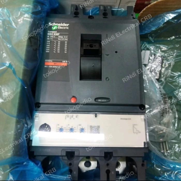 [New] Mccb/Breker Nsx630F 3P 630A 50Ka Schneider Terbatas