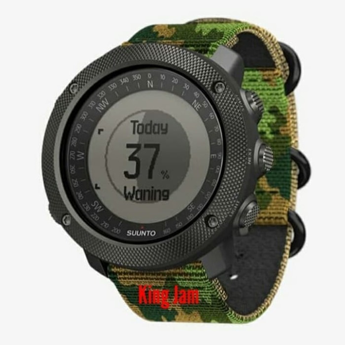 ✅Ori Suunto Traverse Alpha Woodland Ss023445000 Original Green Army Diskon