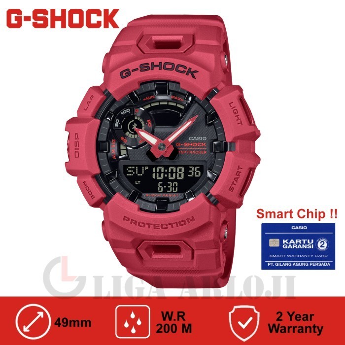 ✅Ori Casio G-Shock Gba-900Rd-4Adr Jam Tangan Pria G-Squad Gshock Gba900 Terbaru
