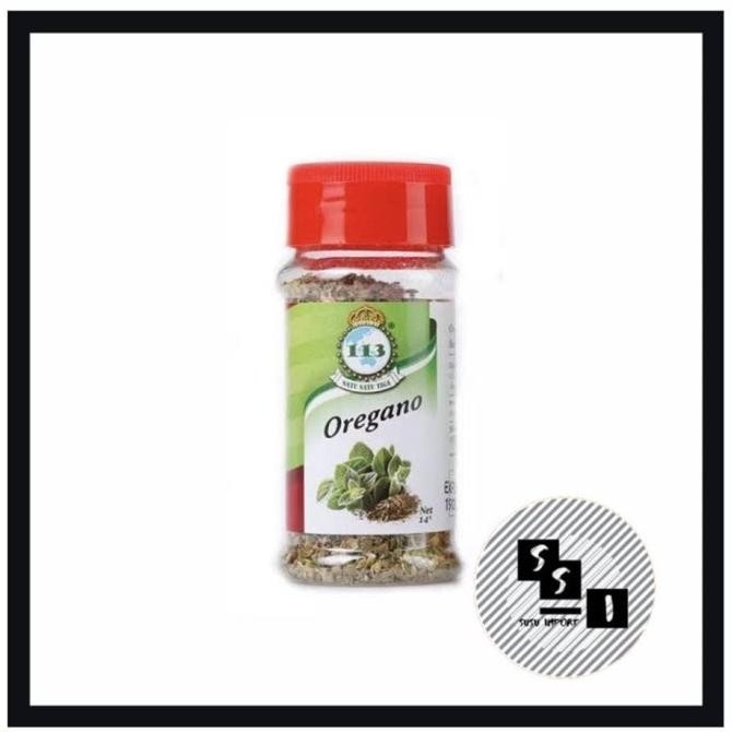 

Termurah 113 satu satu tiga Oregano leaves/ daun oregano kering/ rempah 14g