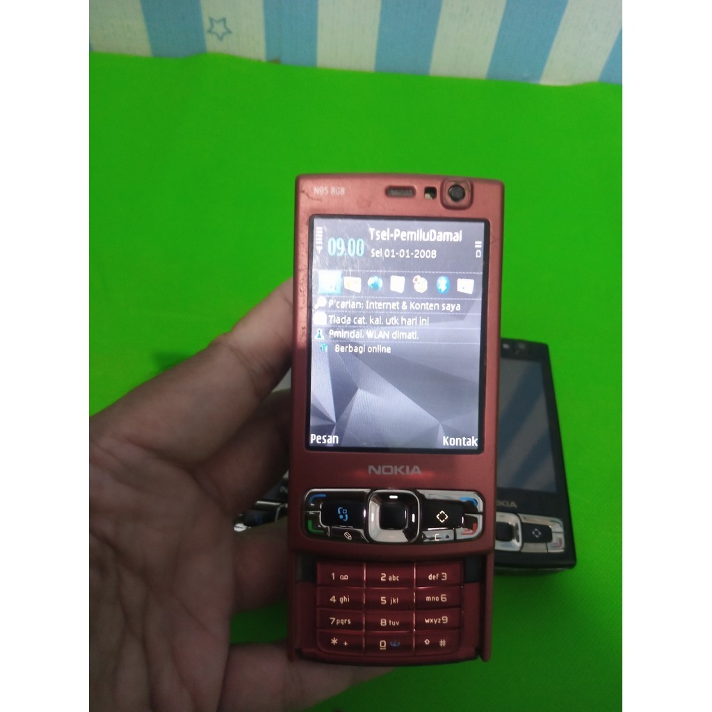 Nokia N95 8GB Bonus Nokia N95 8GB LCD Garis dan N95 8GB KW