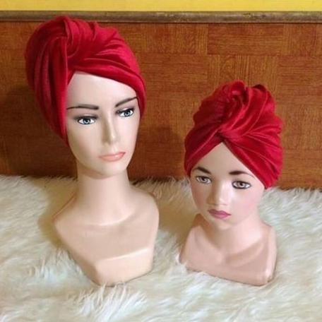 Terlaris Turban Simpul Beludru Dewasa Terbaik