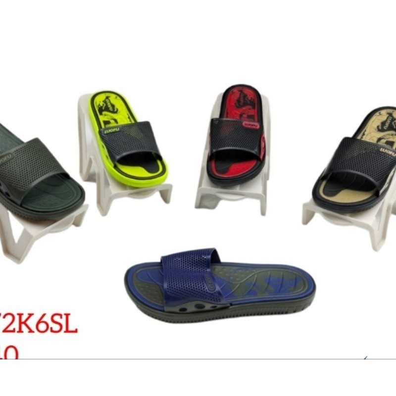 Luofu 6168 E72K6Sl Sandal Selop Anak Laki Tanggung/Sendal Kokop Anak Cowok