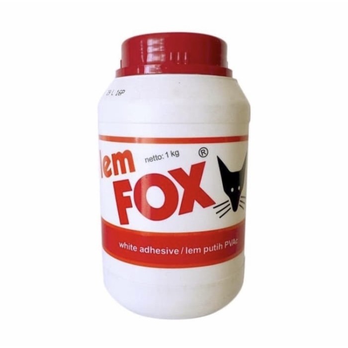 Best Lem Putih Lem Kayu Lem Pvac Lem Fox 1Kg Gratis Ongkir