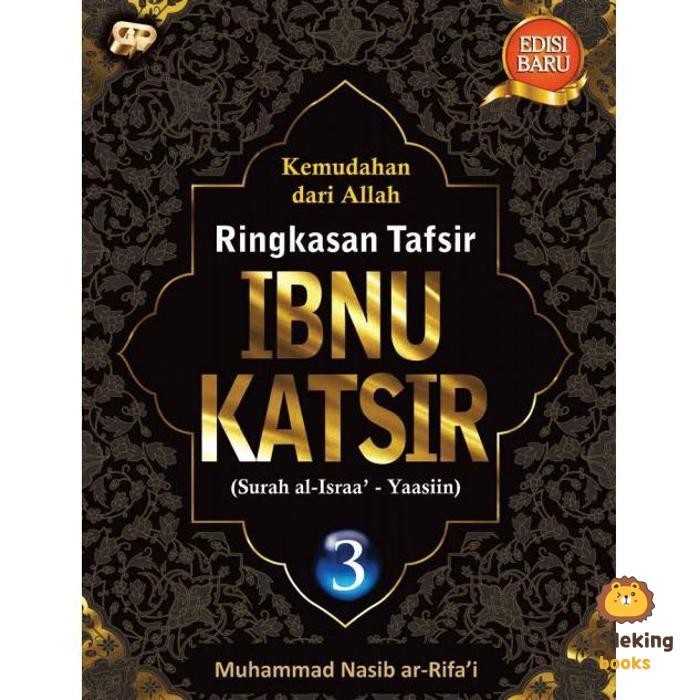 

[Baru] Ringkasan Tafsir Ibnu Katsir Jilid 3 Edisi Baru [Gema Insani] Diskon