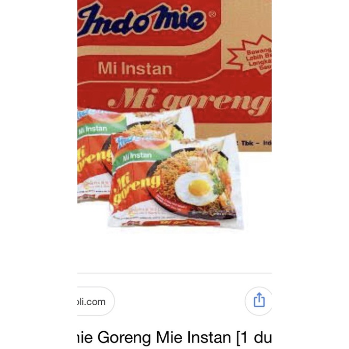 

Indomie Goreng 85G 1 Dus Isi 40