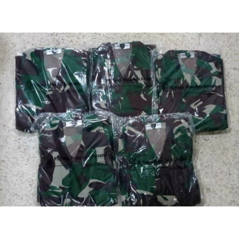[OUR BEST] SPECIAL PRICE Stelan BAJU dan Celana PDL JATAH TNI, TNI-AD SRITEX 888, PT Gajah Mitra