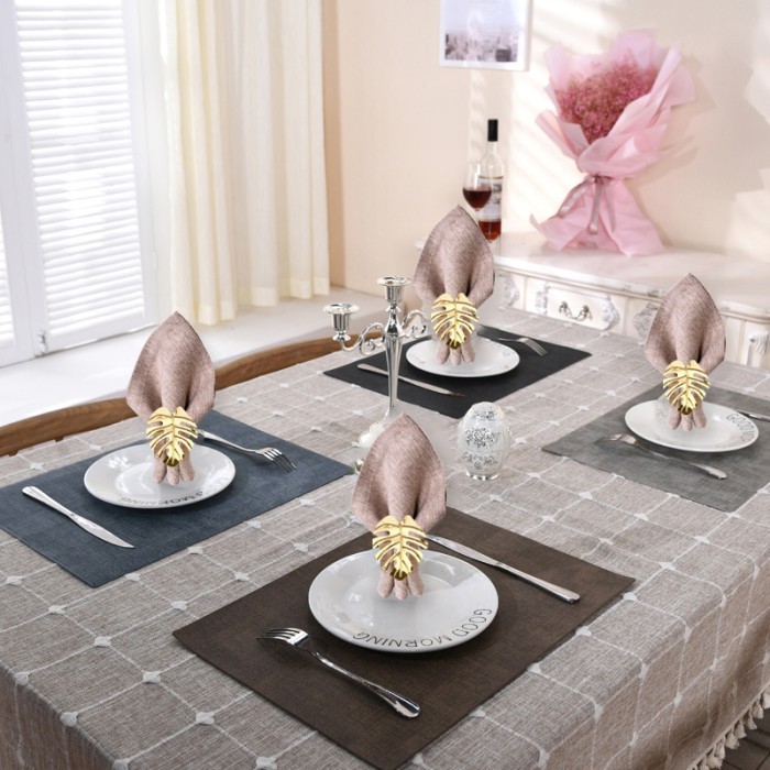 

Cincin Serbet Daun/Cincin Napkin/Decor Wedding Napkin Ring -ls01