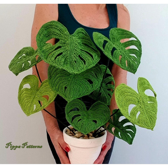 monstera {Pdf File Amigurumi Pattern}