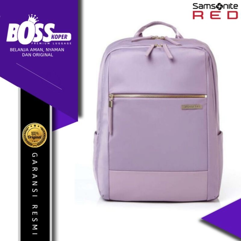 Ransel Wanita SAMSONITE RED Backpack Day pack/Kuliah Original