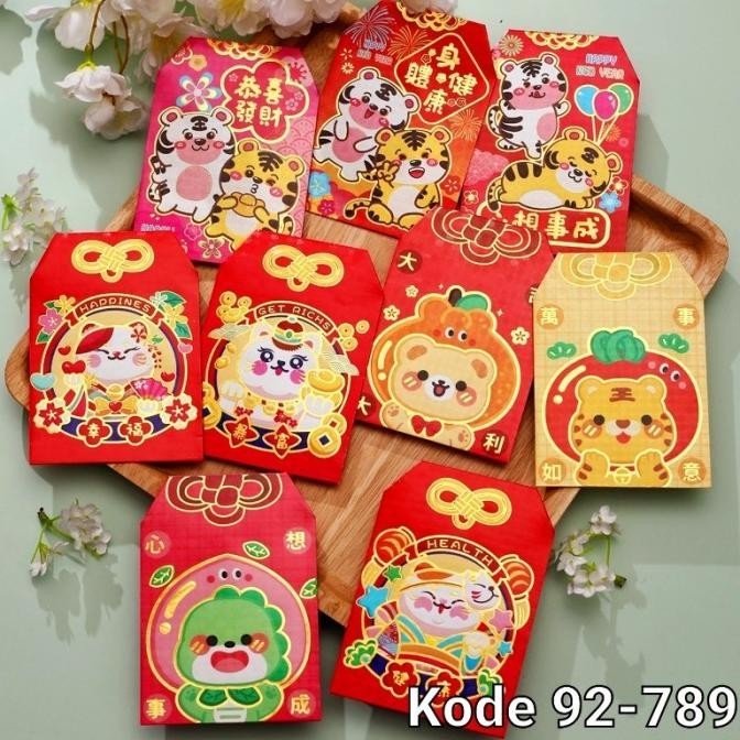 

DFG - Angpao Gantung isi 9 Amplop Angpau Macan 2022 Murah Ampau Gantungan TERLARIS