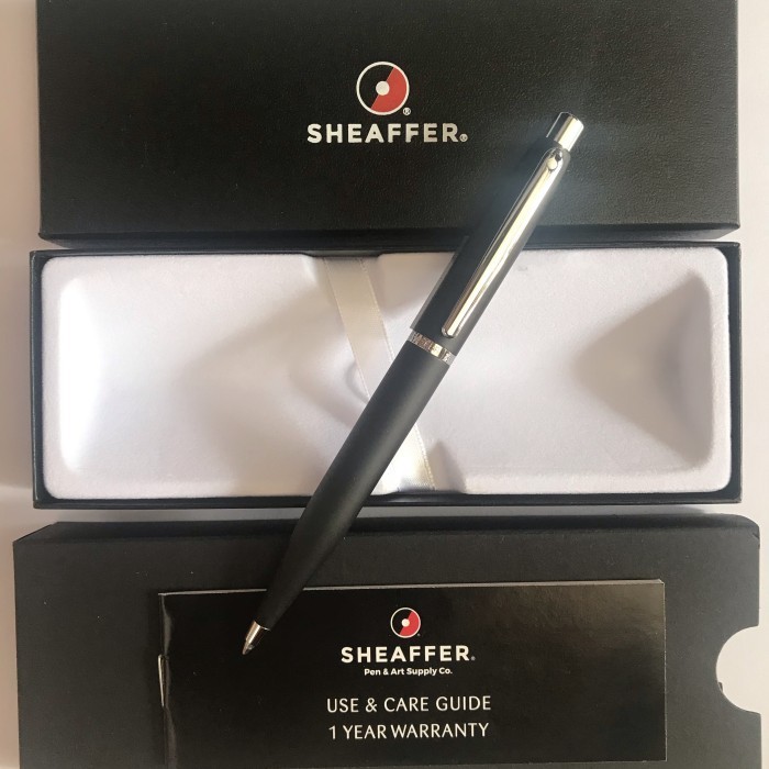 

[Baru] Pulpen Sheaffer®️Vfm Matte Black Ballpoint Terbatas