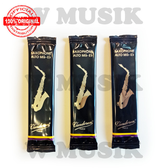 

[Baru] Vandoren Reed Saxophone Alto Traditional 30 Sr213Fp 3 Pack Berkualitas