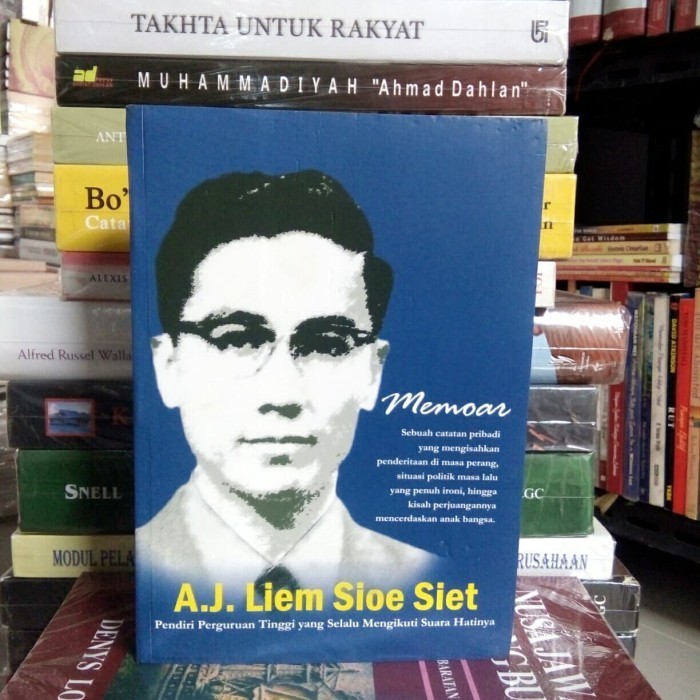 

[Baru] Buku Memoar A.J.Liem Sioe Siet Terbatas