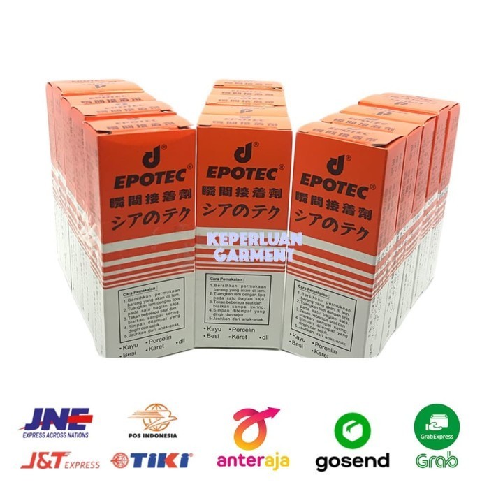 

[Baru] Lem Epotec / Lem Korea / Lem Original 1 Box 50Pcs Terbaru