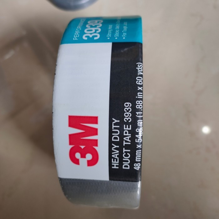 

[Baru] 3939 Duct Tape 3M Lakban Kain 3M Heavy Duty Warna Abu Terbaru