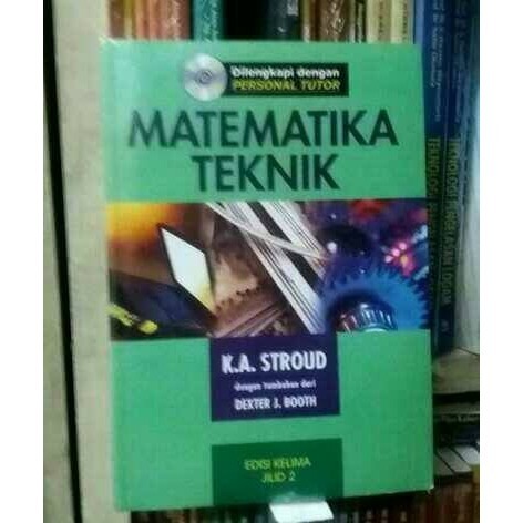 [Baru] Matematika Teknik Jilid 2 Edisi 5 K.A. Stroud Berkualitas