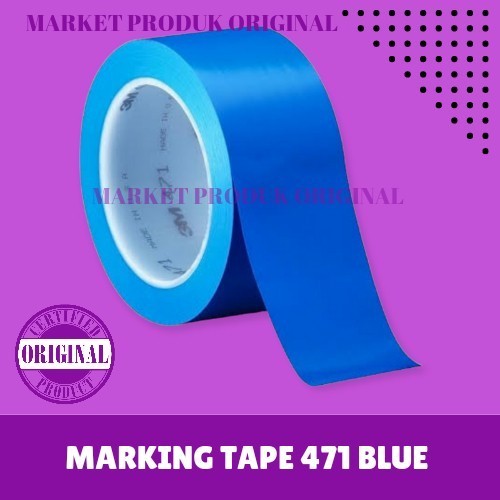 

[Baru] Floor Marking Blue 471 Size 2In X 33 Mtr Terbaru