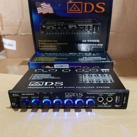 

[Baru] Pre Amp Karoke Usb Bluetooth Parametrik Eqlizer Ads Ab-999Keq Limited