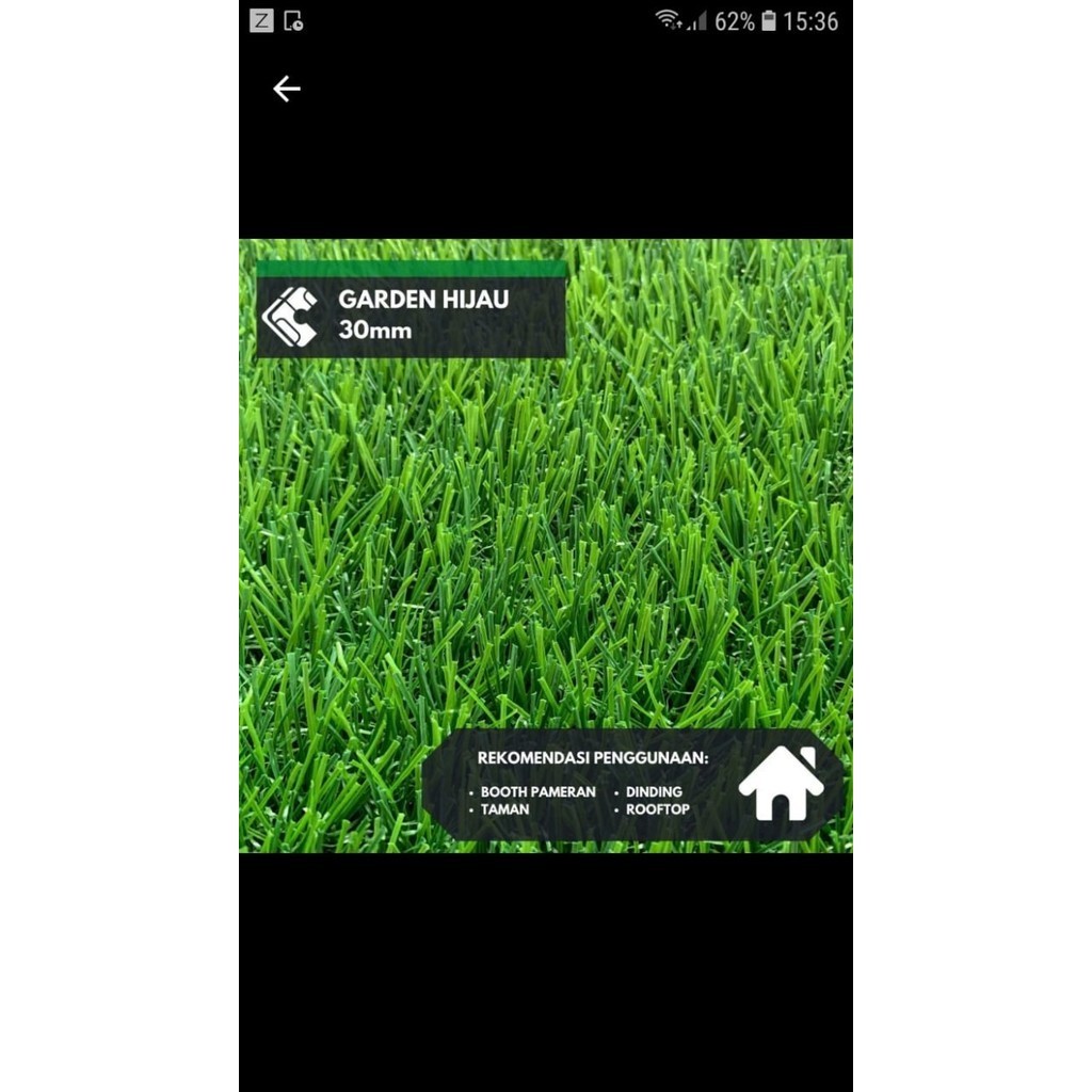 

[Baru] Rumput Sintetis Garden Hijau Tebal 30Mm Limited