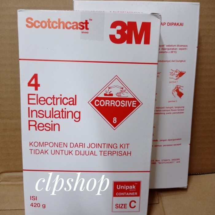 

[Baru] 3M Electrical Insulating Resin C 420 Gram Terbatas