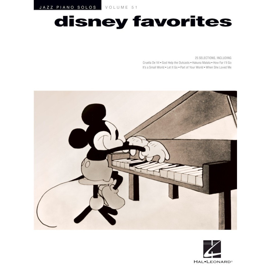 

[Baru] Disney Favorites Jazz Piano Solos Volume 51 Limited