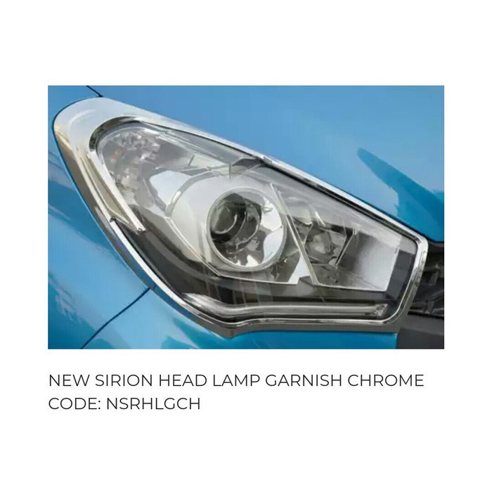 [New] Head Lamp Garnish Chrome Sirion Terbaru