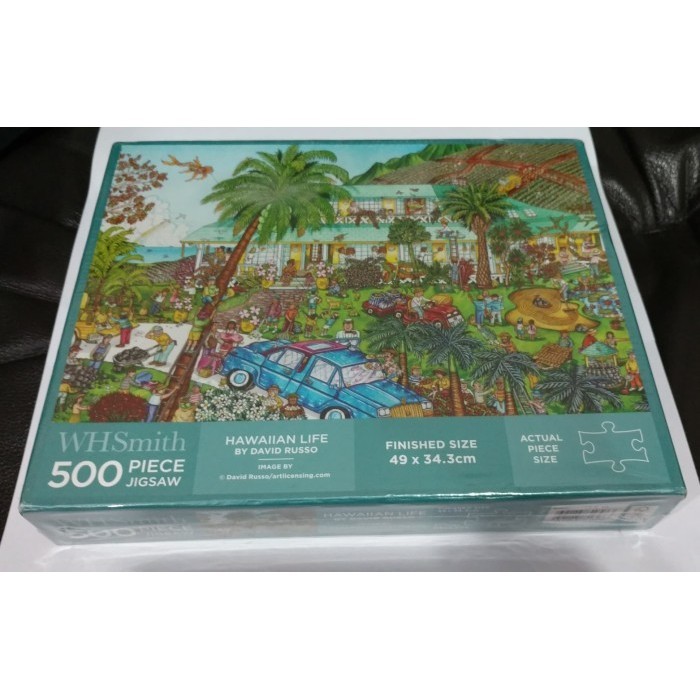 [New Ori] Whsmith Puzzle 500 Pieces Hawaiian Life Berkualitas