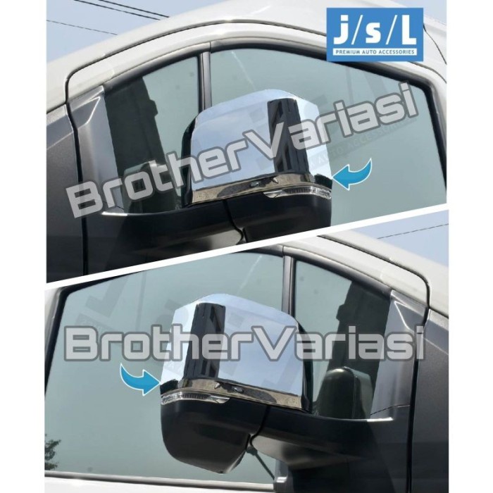 [Original] Mirror Cover Spion Chrome Hiace 2020 Jsl Terbaru
