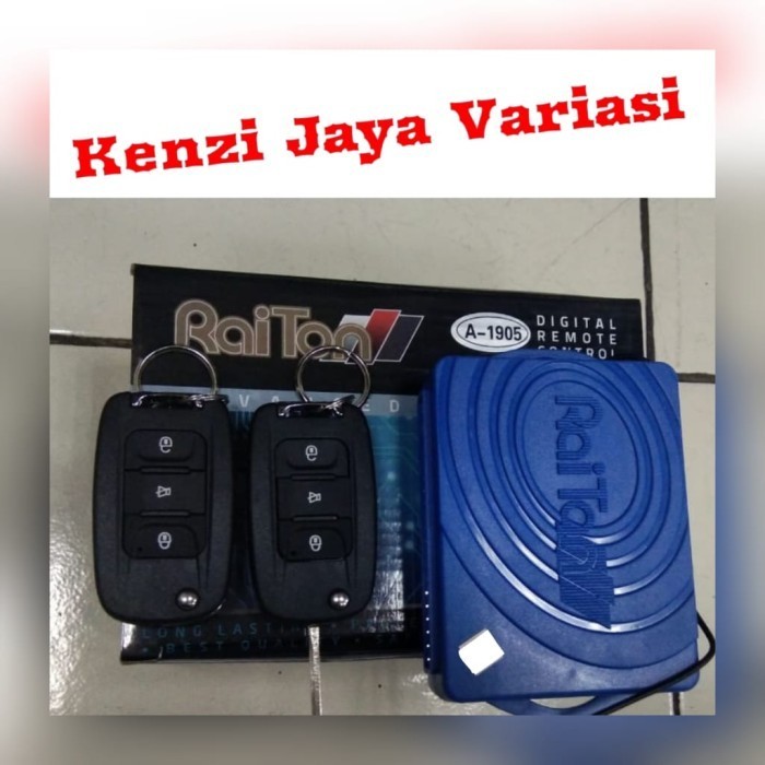 [Original] Alarm Raiton Mobil Grand Avanza Xenia Model Kunci Lipat Terbatas
