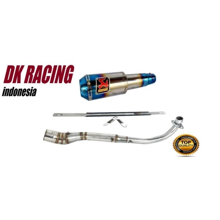 ✅New Ori Knalpot Racing Honda Supra Fit Akrapovic Gp Pelangi High Peforma Berkualitas