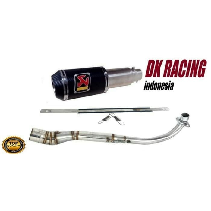 ✅New Ori Knalpot Racing Honda Supra Fit X Akrapovic Lorenzo Fullsystem Terbatas