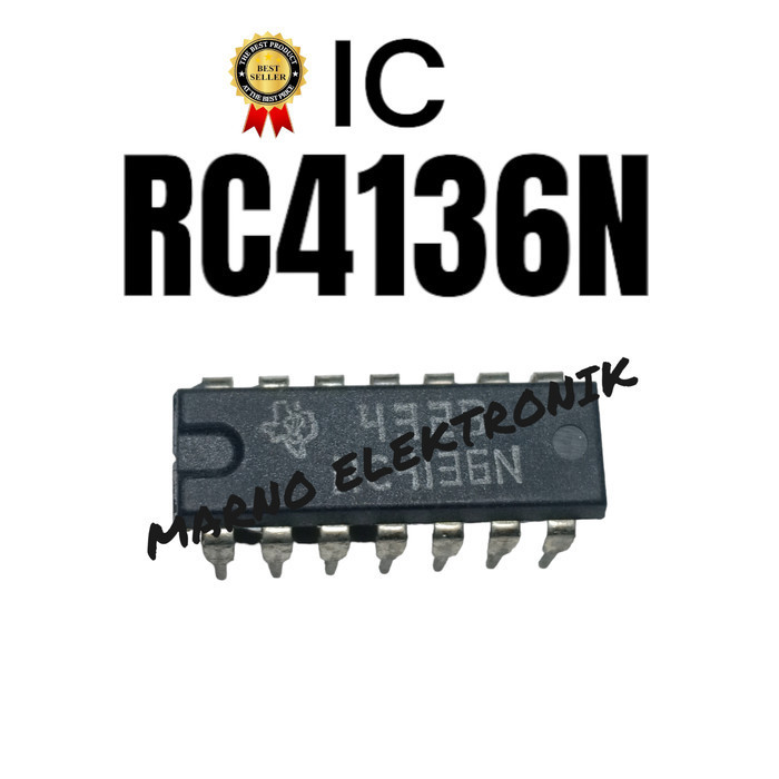 Ic Rc4136N Rc 4136 N Rc-4136N Asli Ori Original Best