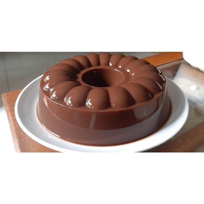 TRE Puding Coklat dapurnyahelen 20cm & 22cm Free VLA & Topper birthday / ulang tahun / imlek / natal
