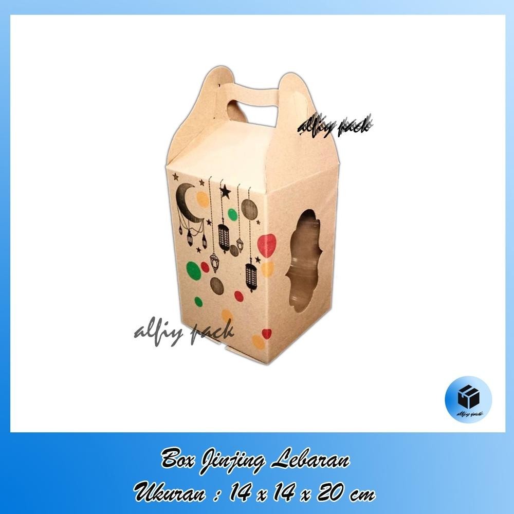 

TRE 1pack isi 10pcs BOX TOPLES JINJING LEBARAN ISI 3 x 500gr KEMASAN PARCEL KUE KERING COOKIES LEBARAN IDUL FITRI / NATAL / IMLEK GABLE BOX UKURAN 14x14x20 CM DUS PACKAGING HAMPERS EID MUBARAK TERLARIS