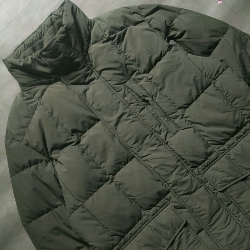 Jaket Bulu Angsa Uniqlo Parka Army