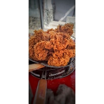 

Tepung Biang/Prex Fried Chien/Geprek Rasa . Bumbu Kriuk Ayam Krispi. Takaran Hemat/Tepung Biang