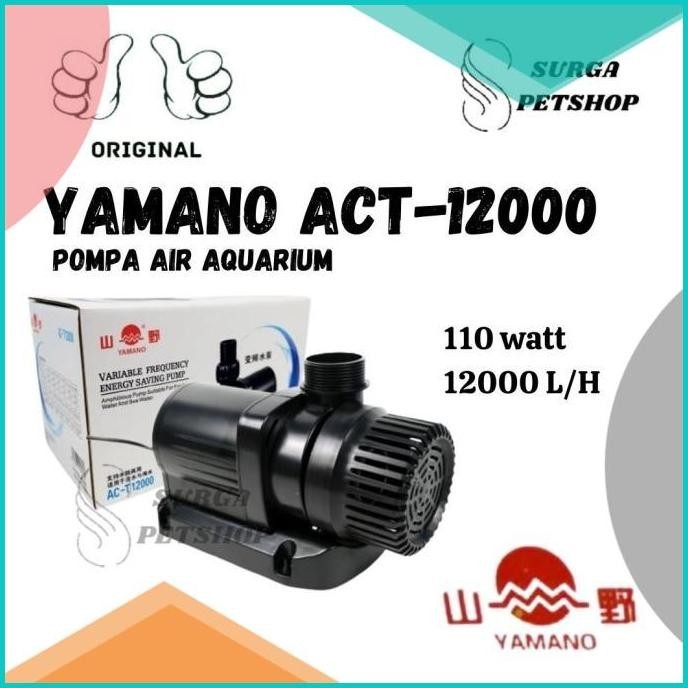 YAMANO ACT 12000 Pompa Air Celup ACT12000 Aquarium Akuarium Kolam Ikan
