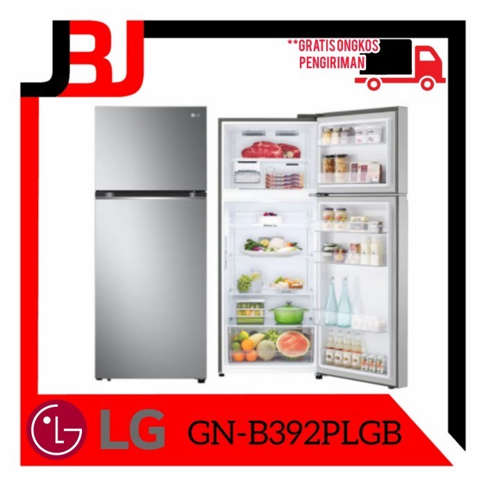 [Baru] Kulkas Lg 2 Pintu Gn-B392Plgb Kulkas Lg Inverter Gnb392Plgb Lg Gnb392 Limited