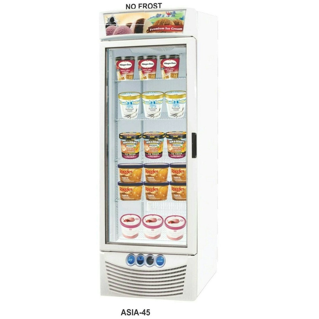 [Baru] Gea Asia-45 Showcase Ice Cream / Upright Freezer Terbaru