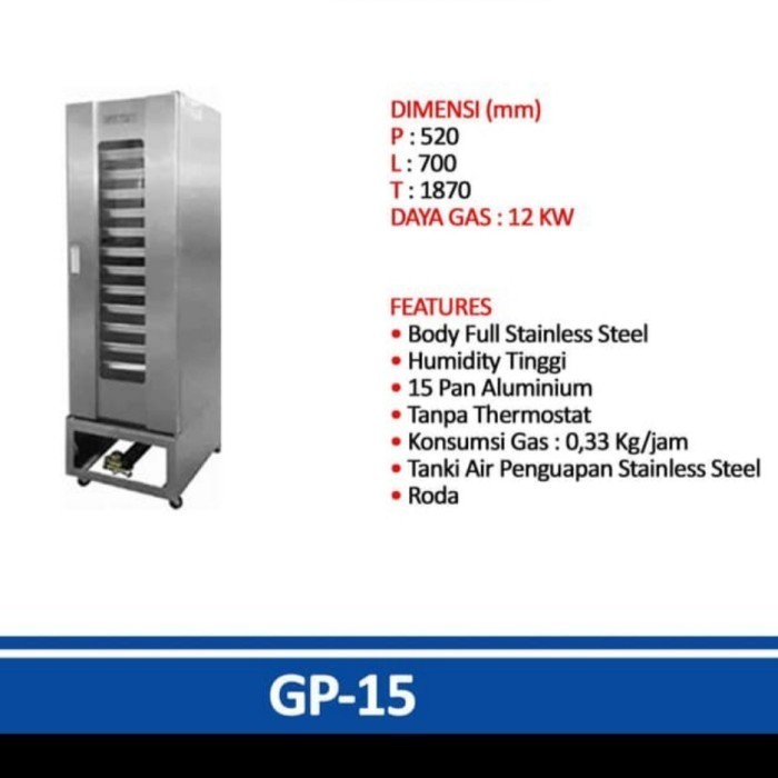 [Baru] Getra Gas Proofer Gp15 Terbatas
