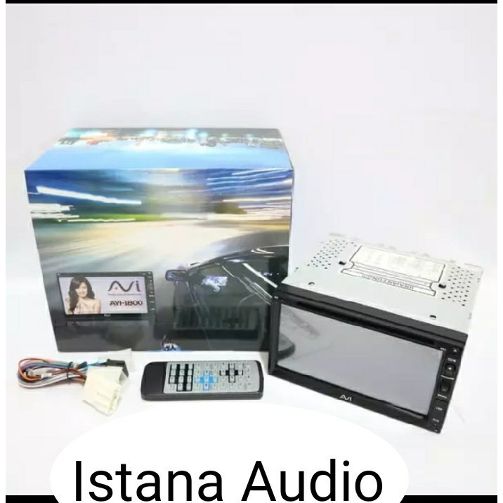 [Baru] Avi - 1800 Headunit Doubledin - 6.95Inch - Car Audio Systems Diskon
