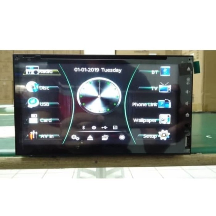 [Baru] Tv Mobil Double Din All New Avanza/All New Xenia Skeleton Skt 8724-22 Berkualitas