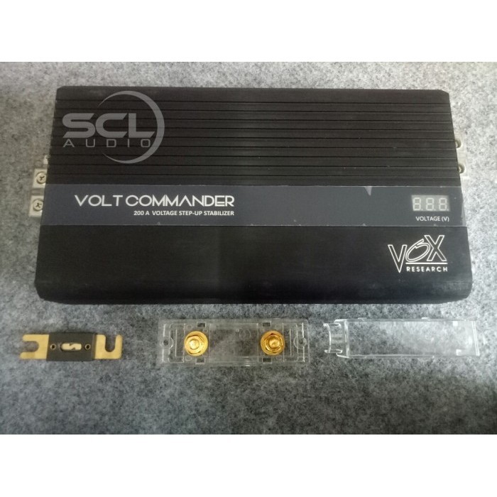 [Baru] Vox Research Volt Commander 200A Voltage Step Up Stabilizer Car Audio Berkualitas
