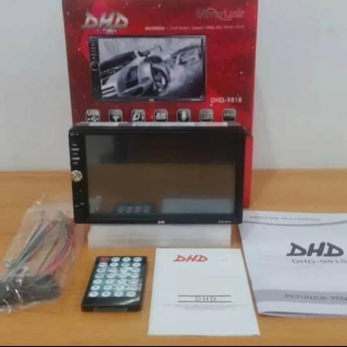 ✨Ori Head Unit Double Din Dhd 7Inchi Diskon