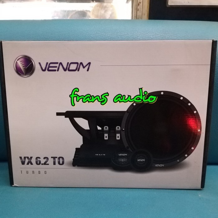 [Baru] Speaker Venom Turbo Vx6.2To Vx 6.2To Vx6.2 To Speker Split 2Way Turbo Terbatas