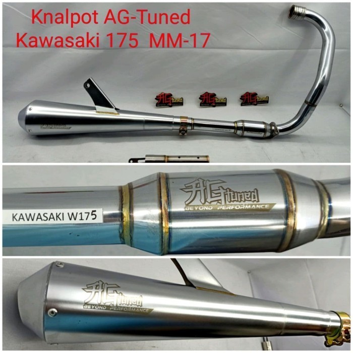 [New] Knalpot Kawasaki W175 Original Ag Tuned Limited