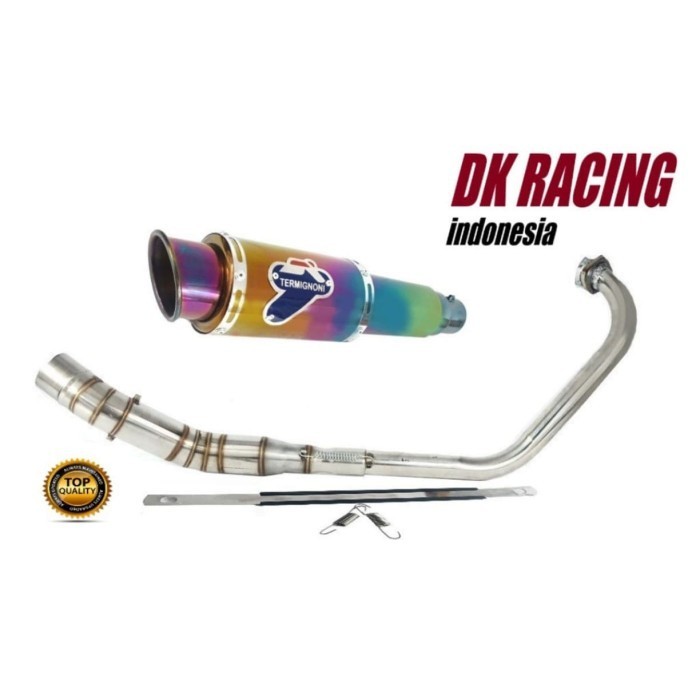 [New] Knalpot Racing Honda Cb 100 Termignoni Rainbow Fulsystem Terbatas