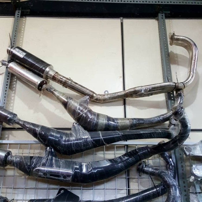 [New] Knalpot Racing Rx8 Leo Vince Gp Carbon Ninja 250R Karbu Carbu Terbatas